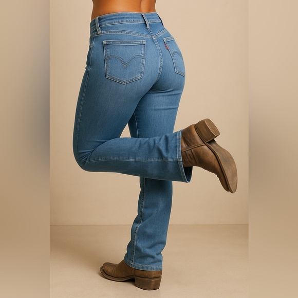 Levi's Denim - Levi’s boot cut, medium wash, super soft blue jeans. No rips or frays. Size 27
